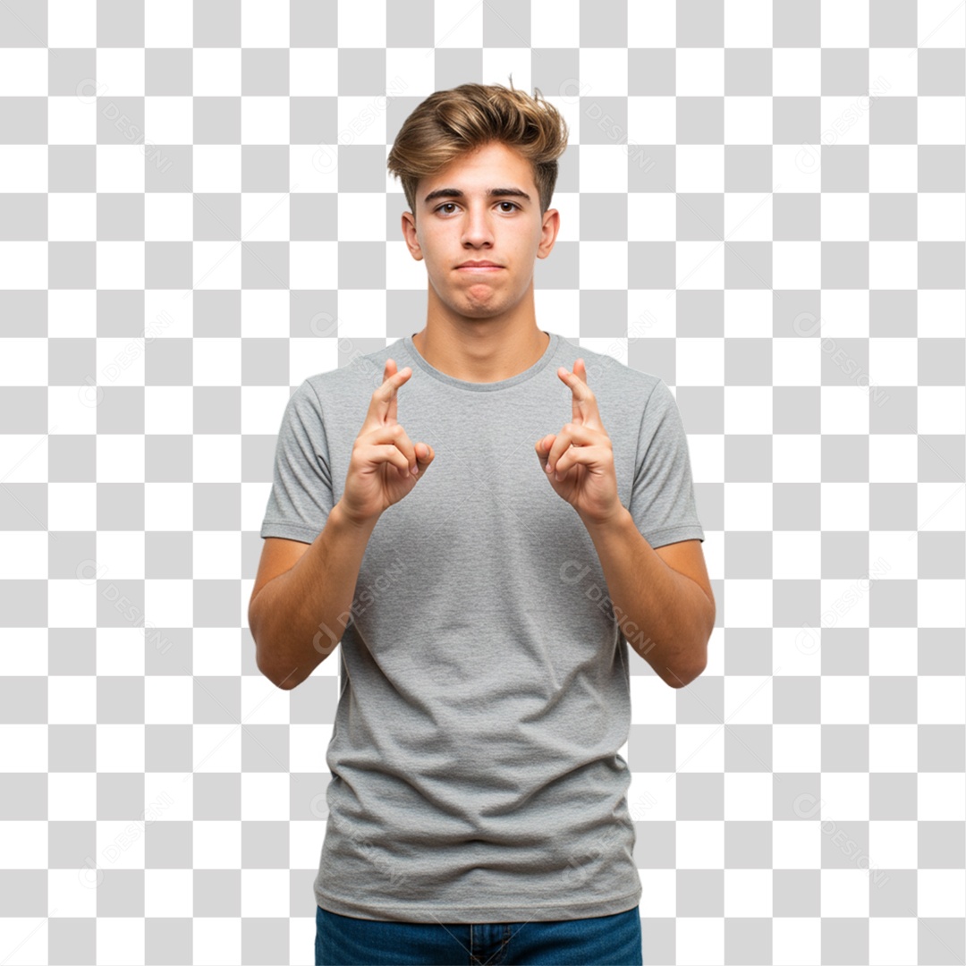 Homem Fazendo Gestos PNG Transparente