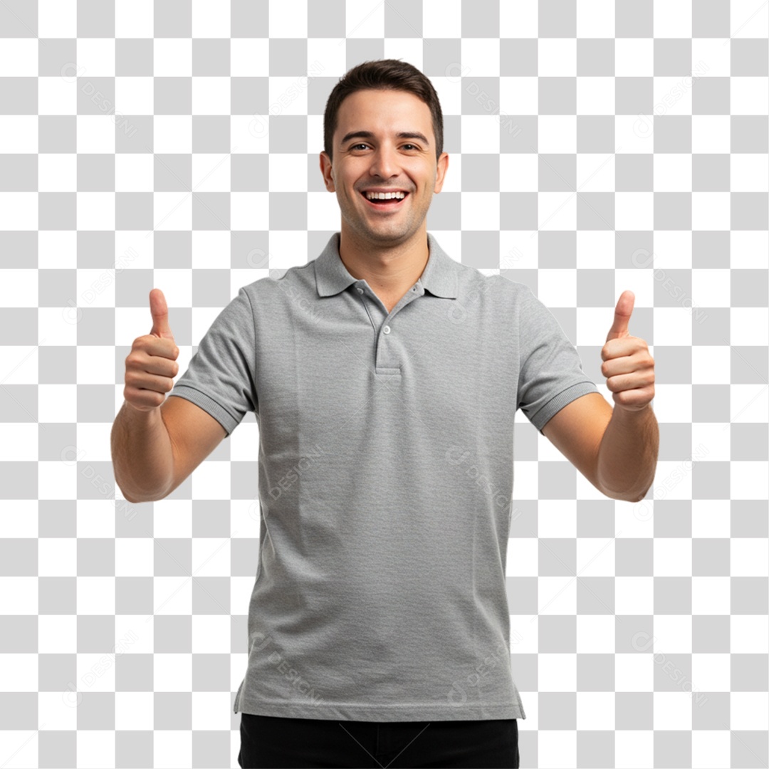 Homem Fazendo Gestos PNG Transparente