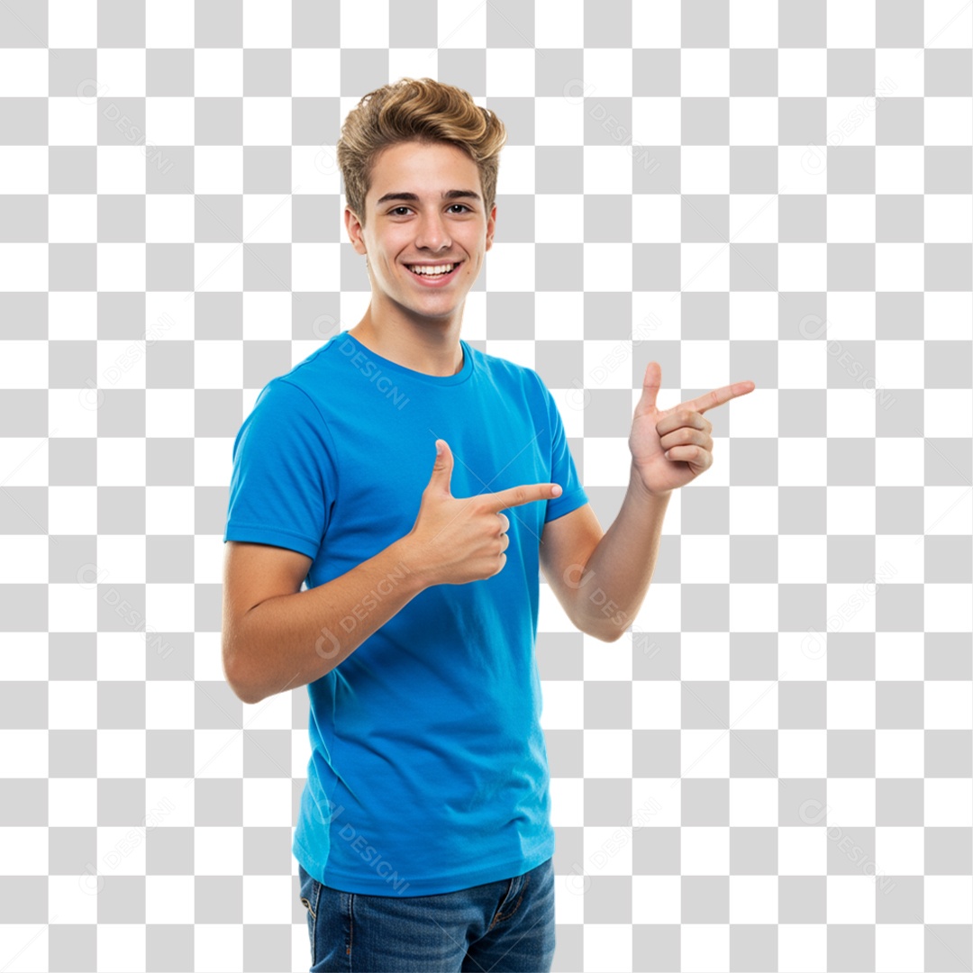 Homem Fazendo Gestos PNG Transparente