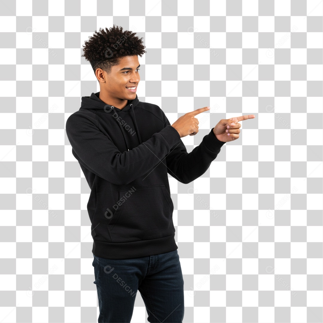 Homem Fazendo Gestos PNG Transparente