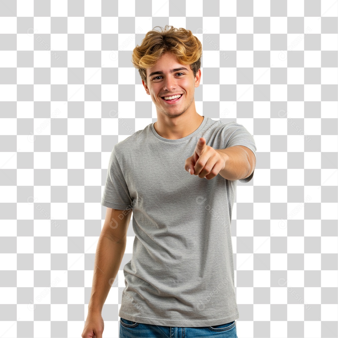 Homem Fazendo Gestos PNG Transparente