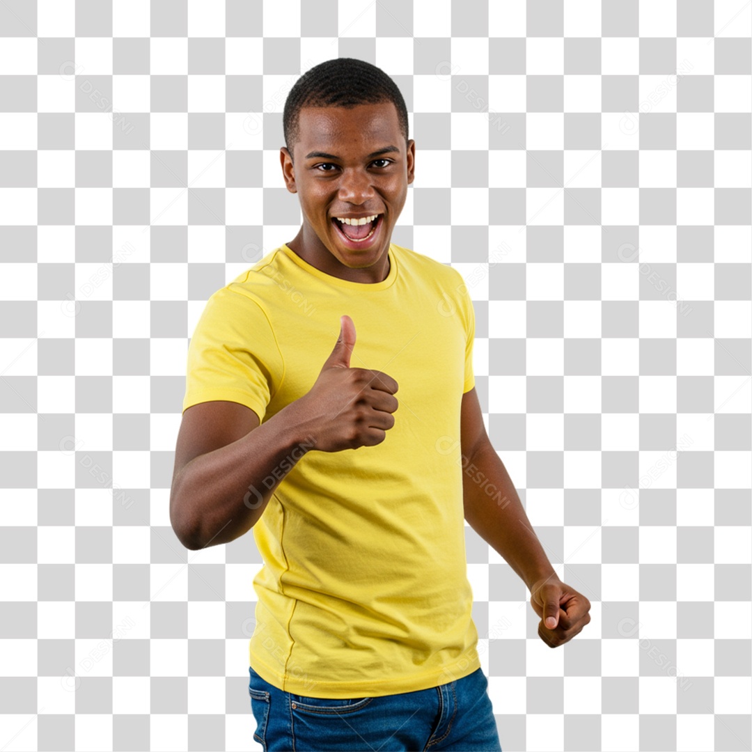 Homem Fazendo Gestos PNG Transparente