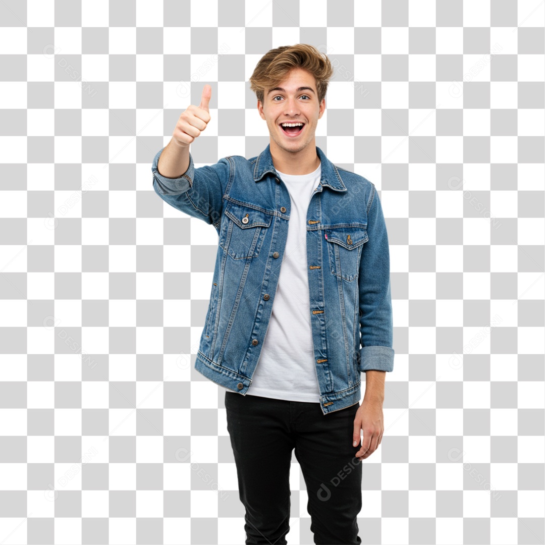 Homem Fazendo Gestos PNG Transparente