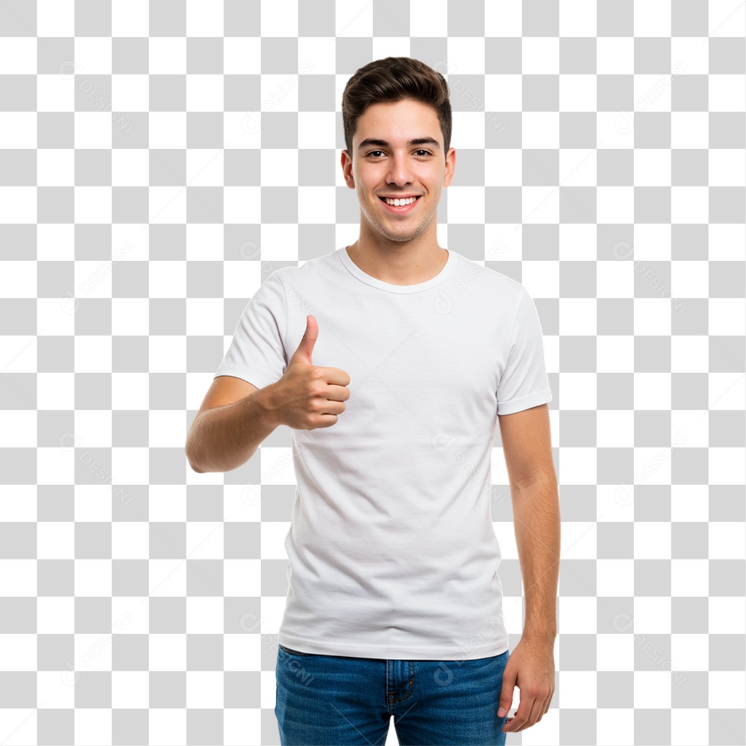 Homem Fazendo Gestos PNG Transparente