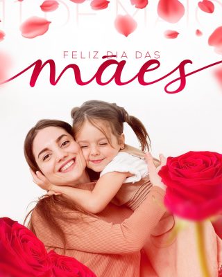 Dia das Mães Feliz Dia das Mães PSD Editável