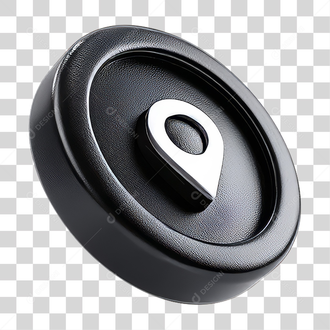 Ícone 3D Pin de Localização Gps PNG Transparente