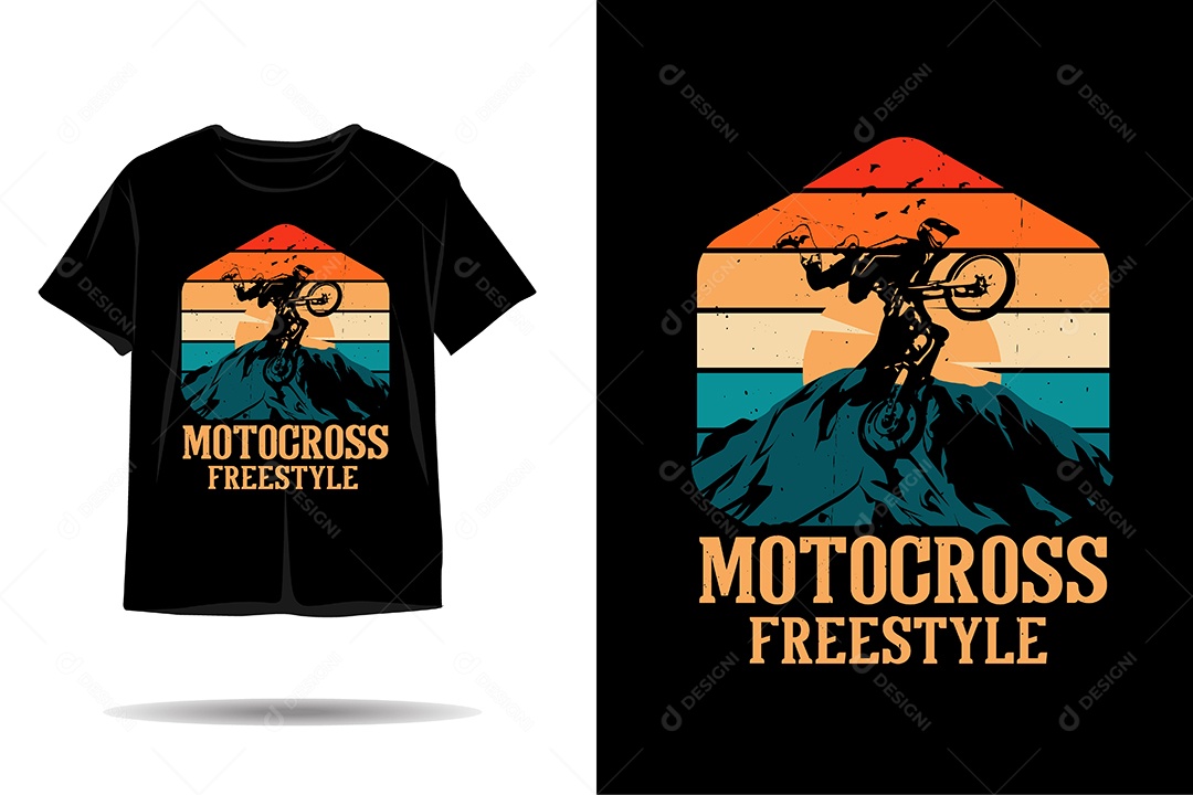 Camiseta com Estampa de Piloto de Esporte Radical Ilustração Vetor EPS