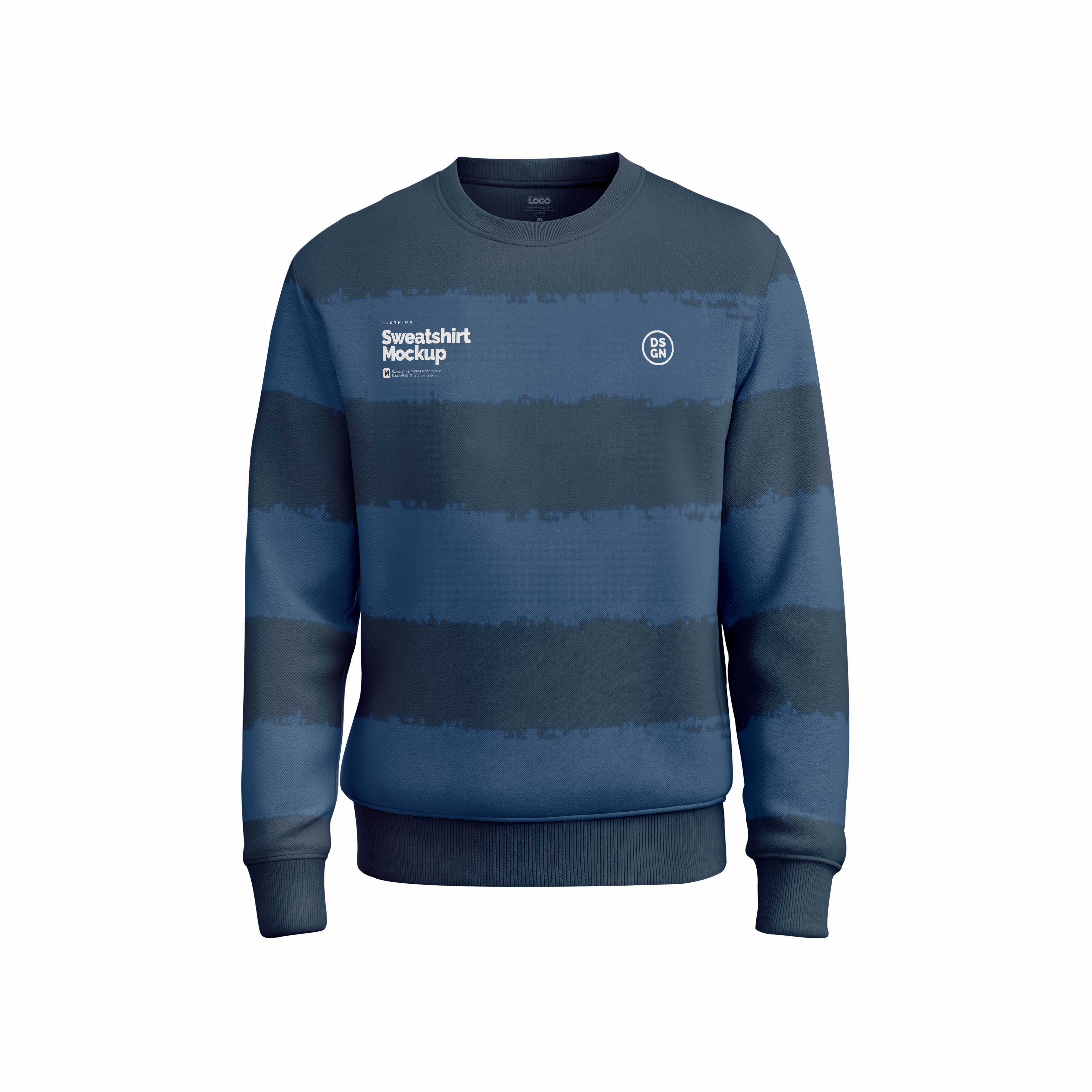 Moletom Tipo Suéter Mockup PSD Editável