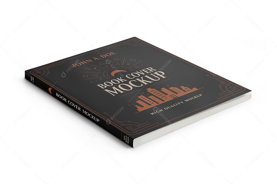 Mockup Livro Ebook PSD Editável