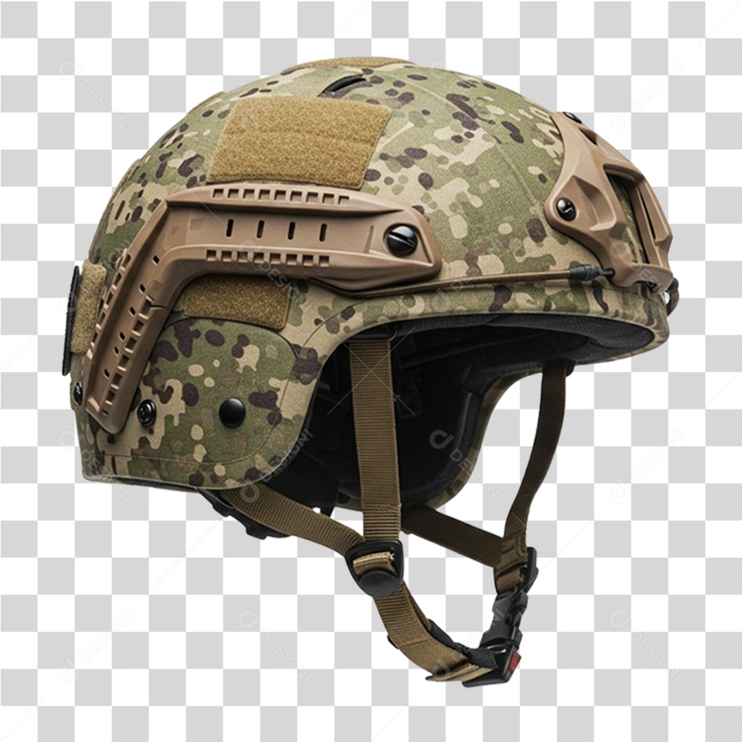 Capacete Militar PNG Transparente
