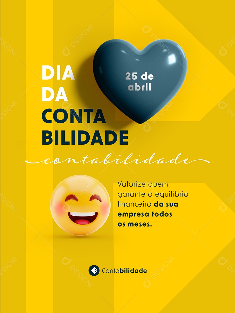 Post Contabilidade Dia da Contabilidade Feed Social Media PSD Editável