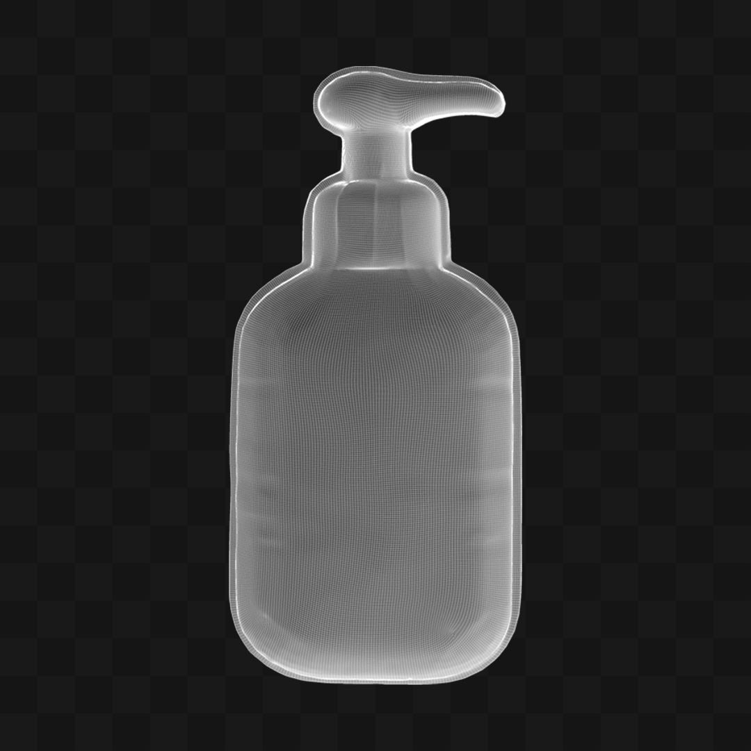 Balão Álcool em Gel - Modelo 3D