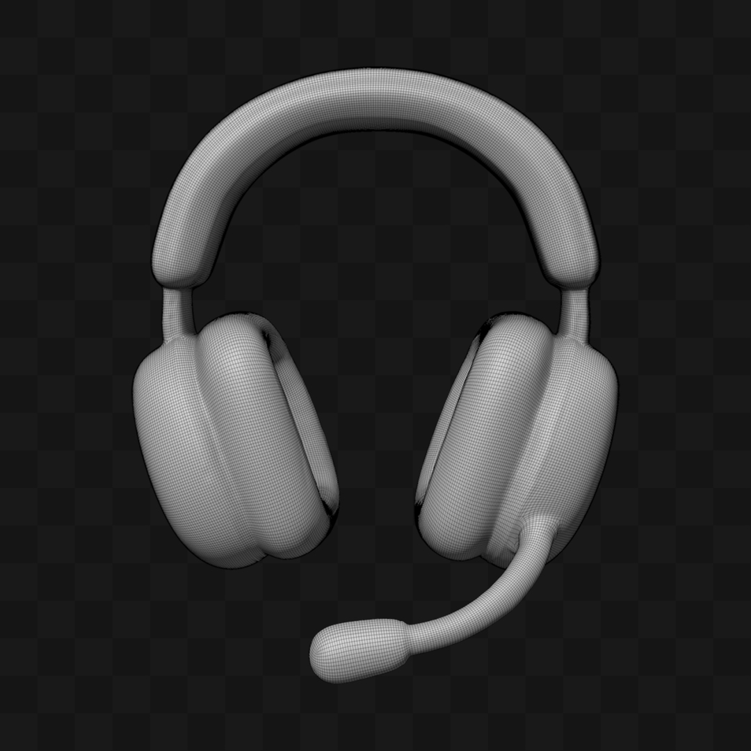 Balão Headset - Modelo 3D
