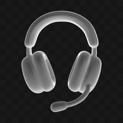 Balão Headset - Modelo 3D