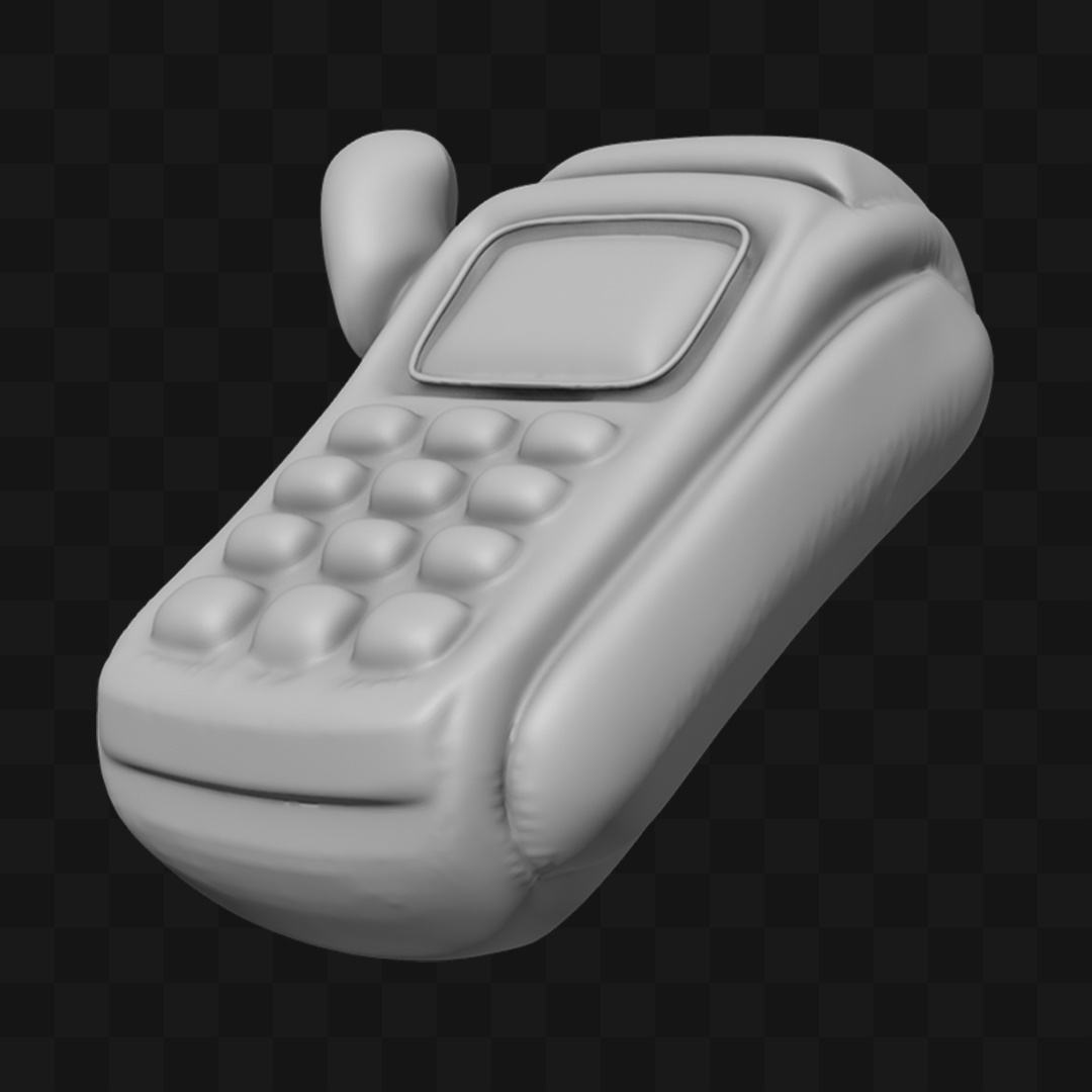 Balão Maquininha de Cartão - Modelo 3D