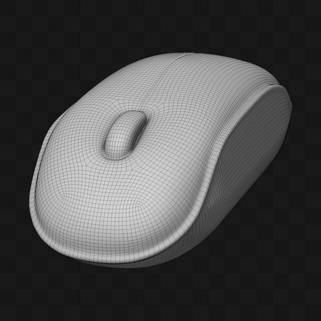 Balão Mouse - Modelo 3D