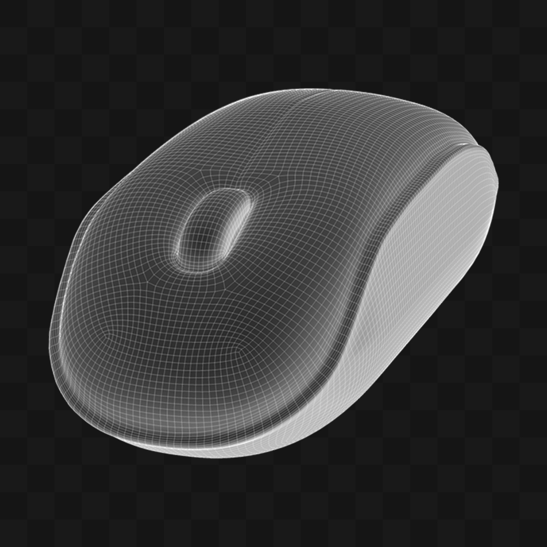 Balão Mouse - Modelo 3D