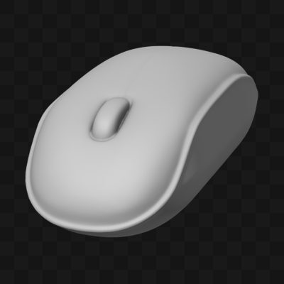 Balão Mouse - Modelo 3D