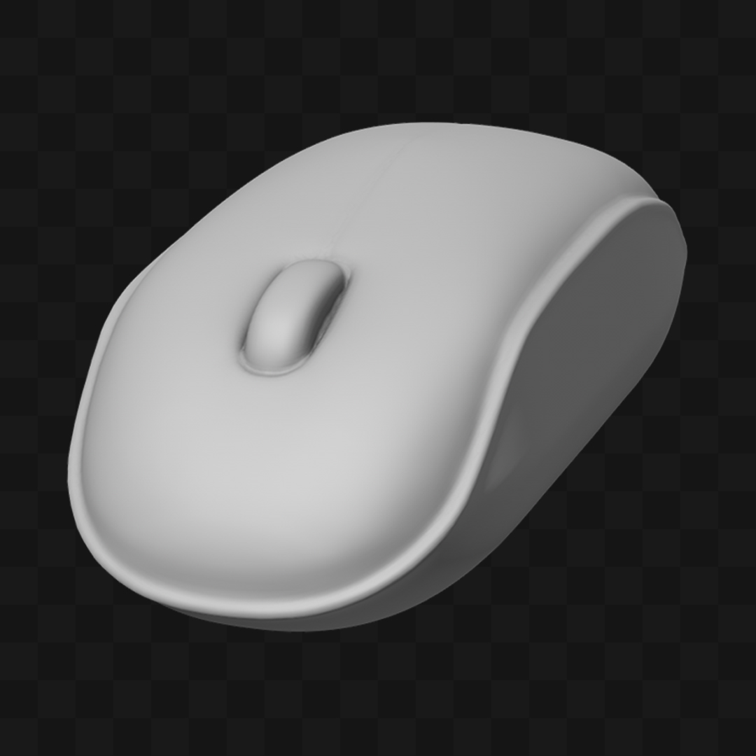 Balão Mouse - Modelo 3D