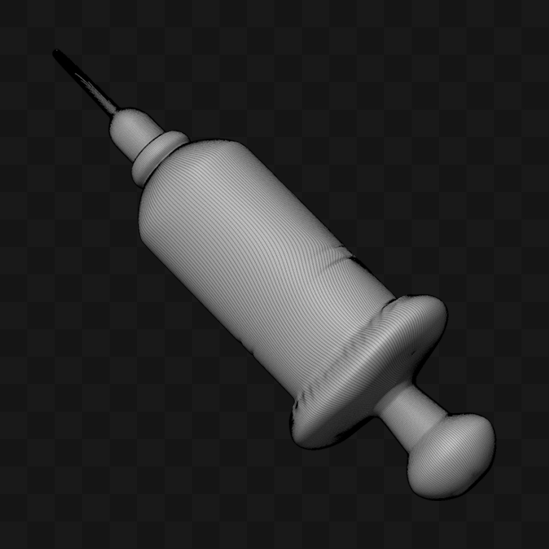 Balão Seringa - Modelo 3D