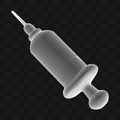 Balão Seringa - Modelo 3D