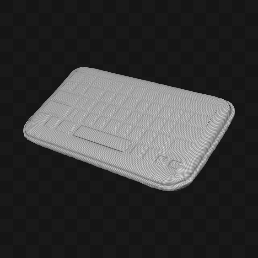 Balão Teclado - Modelo 3D