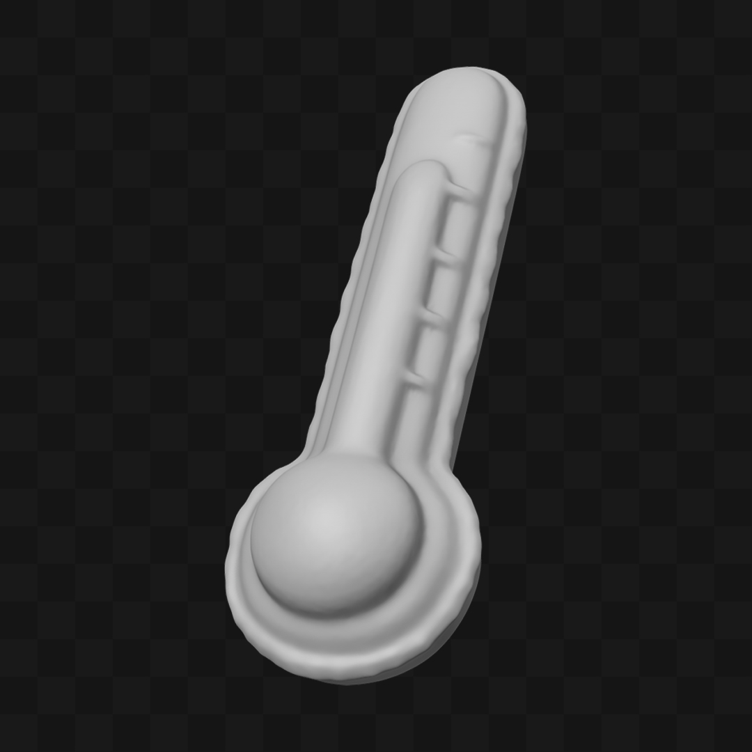 Balão Termômetro - Modelo 3D