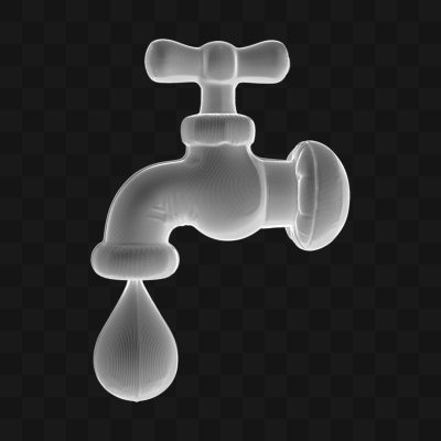 Balão Torneira - Modelo 3D