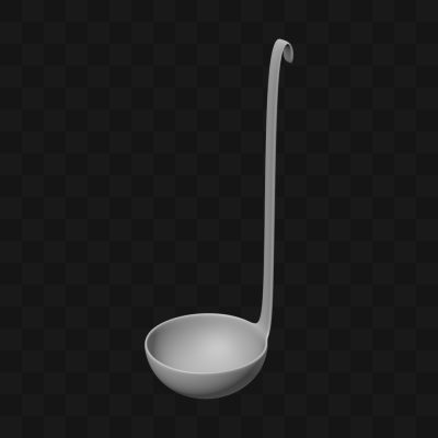 Concha Utensílio de Cozinha - Modelo 3D