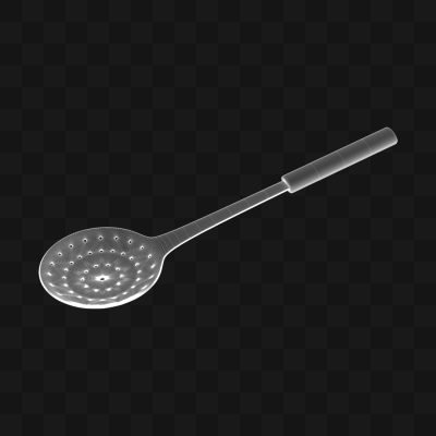 Escumadeira Utensílio de Cozinha - Modelo 3D