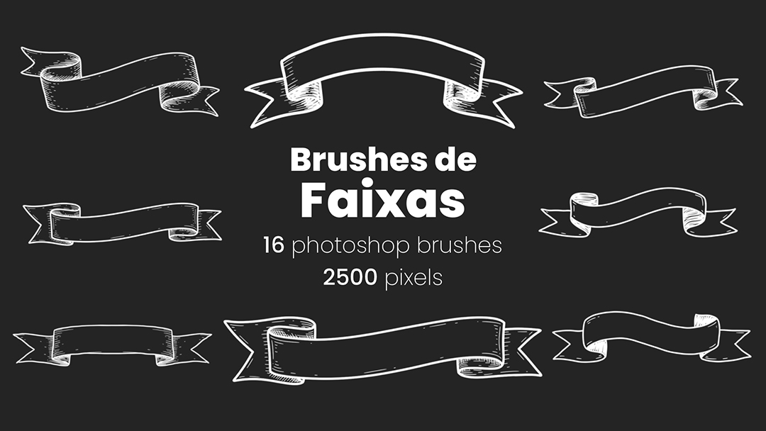 Conjunto de Faixas Decorativas Brush ABR