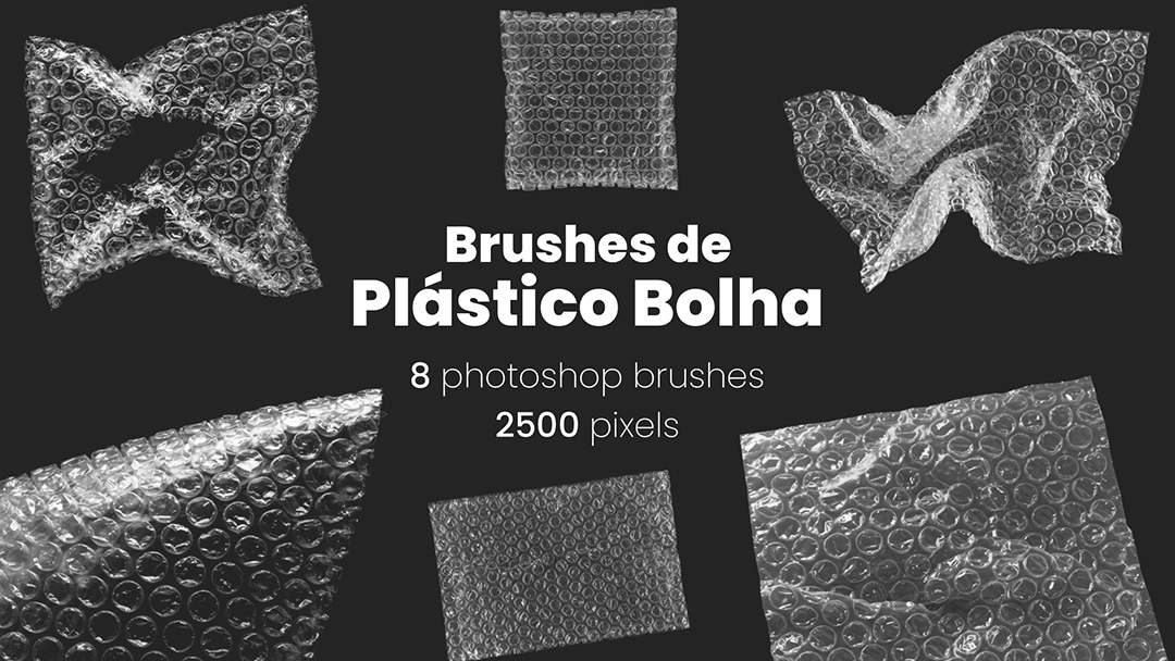 Plástico Bolha Brush ABR