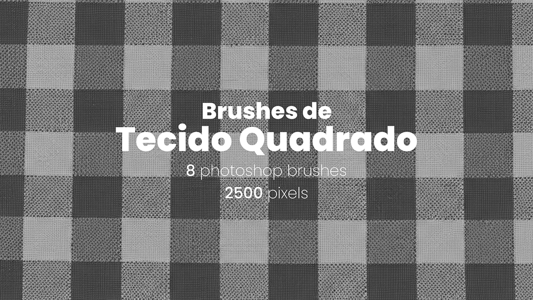 Tecido Quadriculado Brush ABR