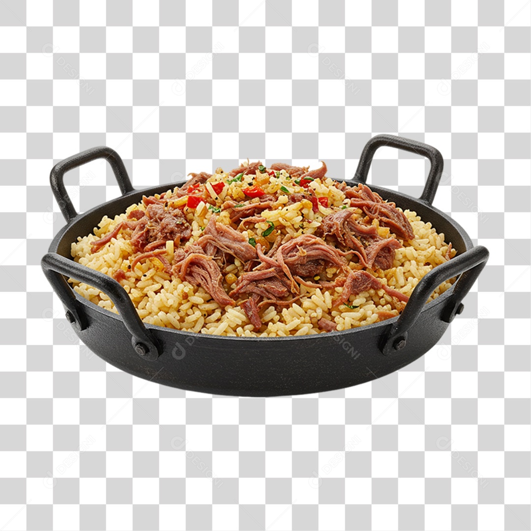 Porção de Risoto PNG Transparente