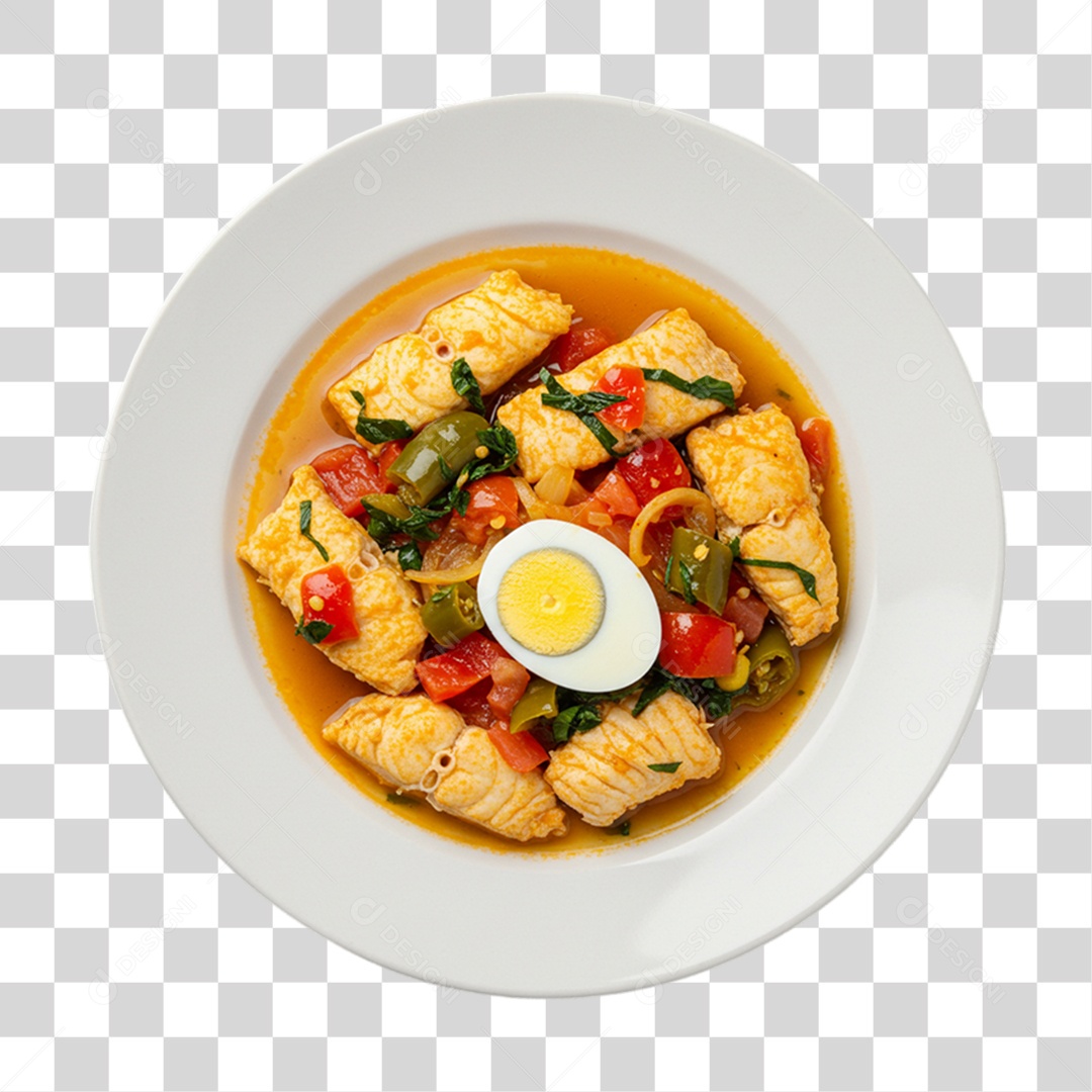 Porção de Peixe PNG Transparente