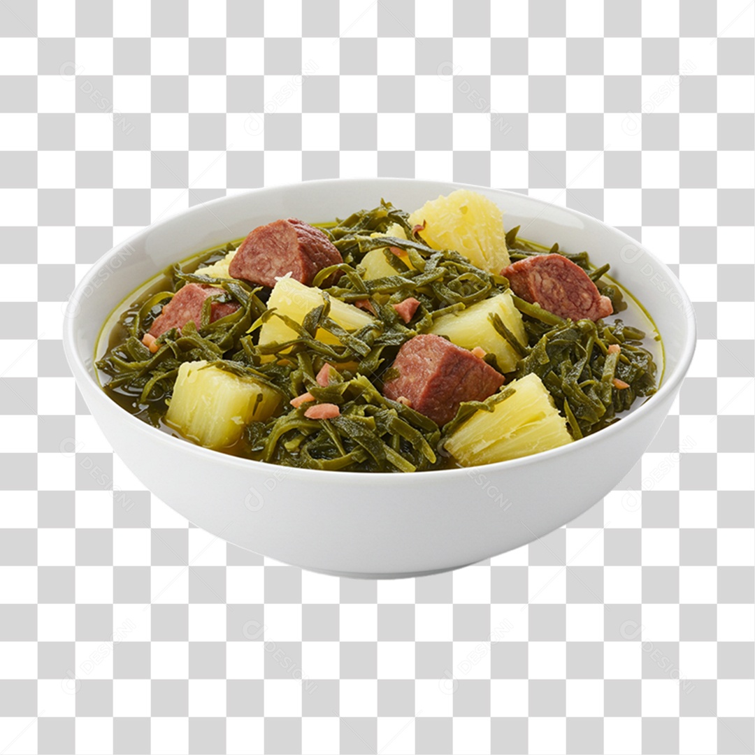 Porção de Carne ao Molho de Batatas PNG Transparente