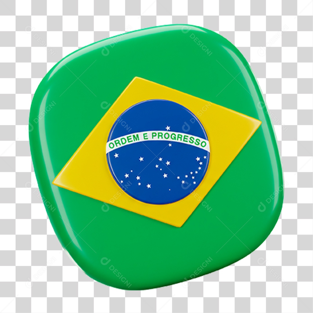 Butão com Bandeira do Brasil PNG Transparente