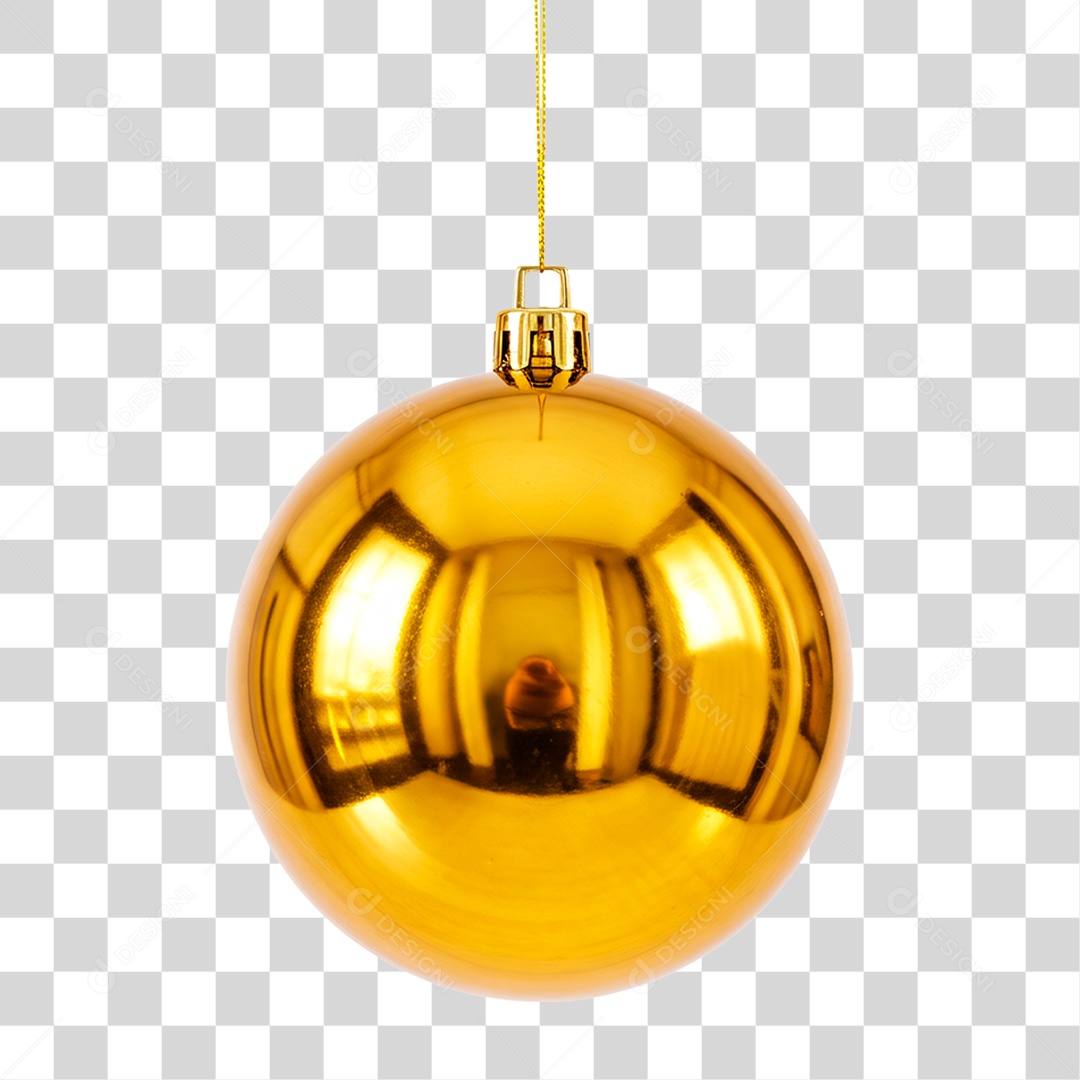 Bola de Natal PNG Transparente