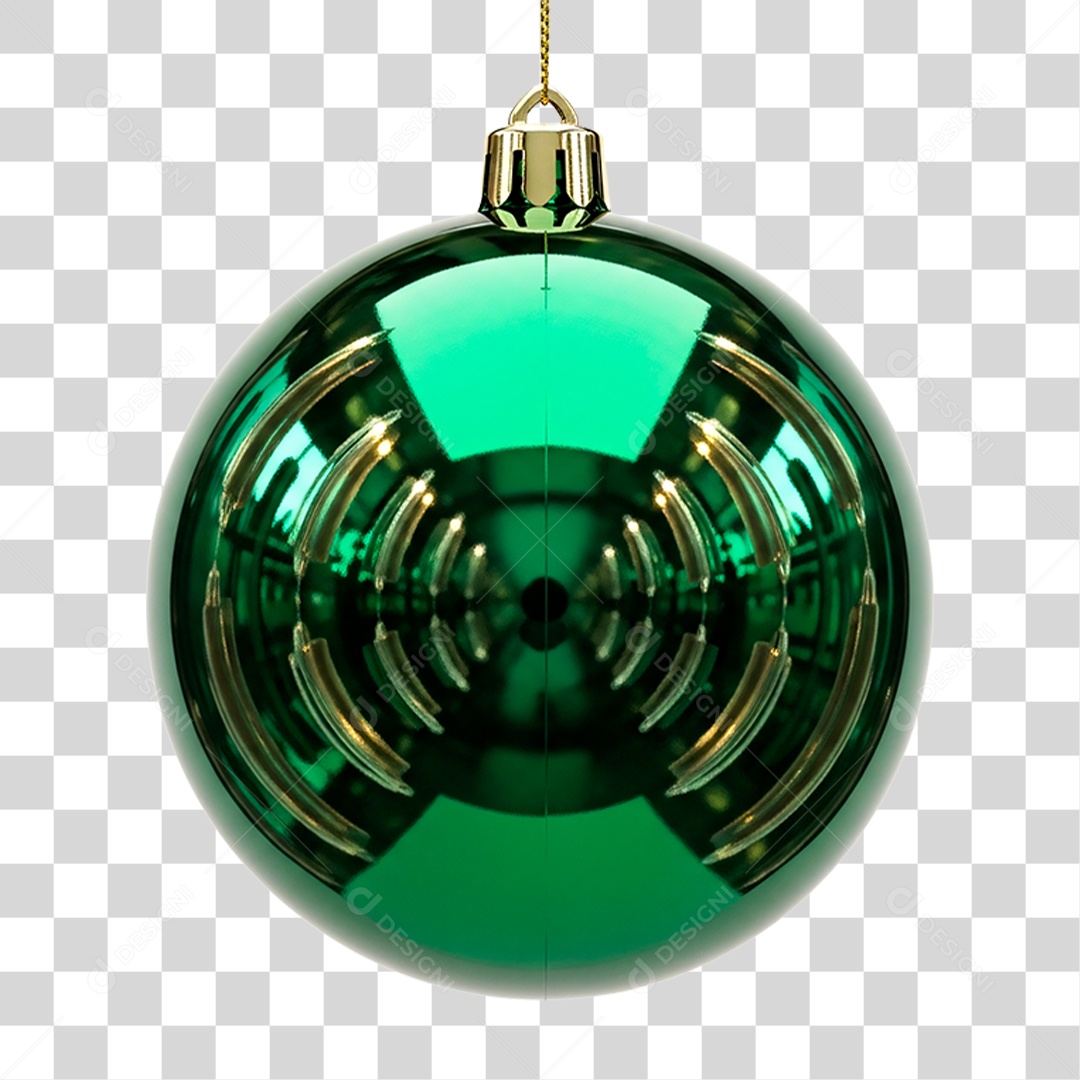 Bola de Natal PNG Transparente