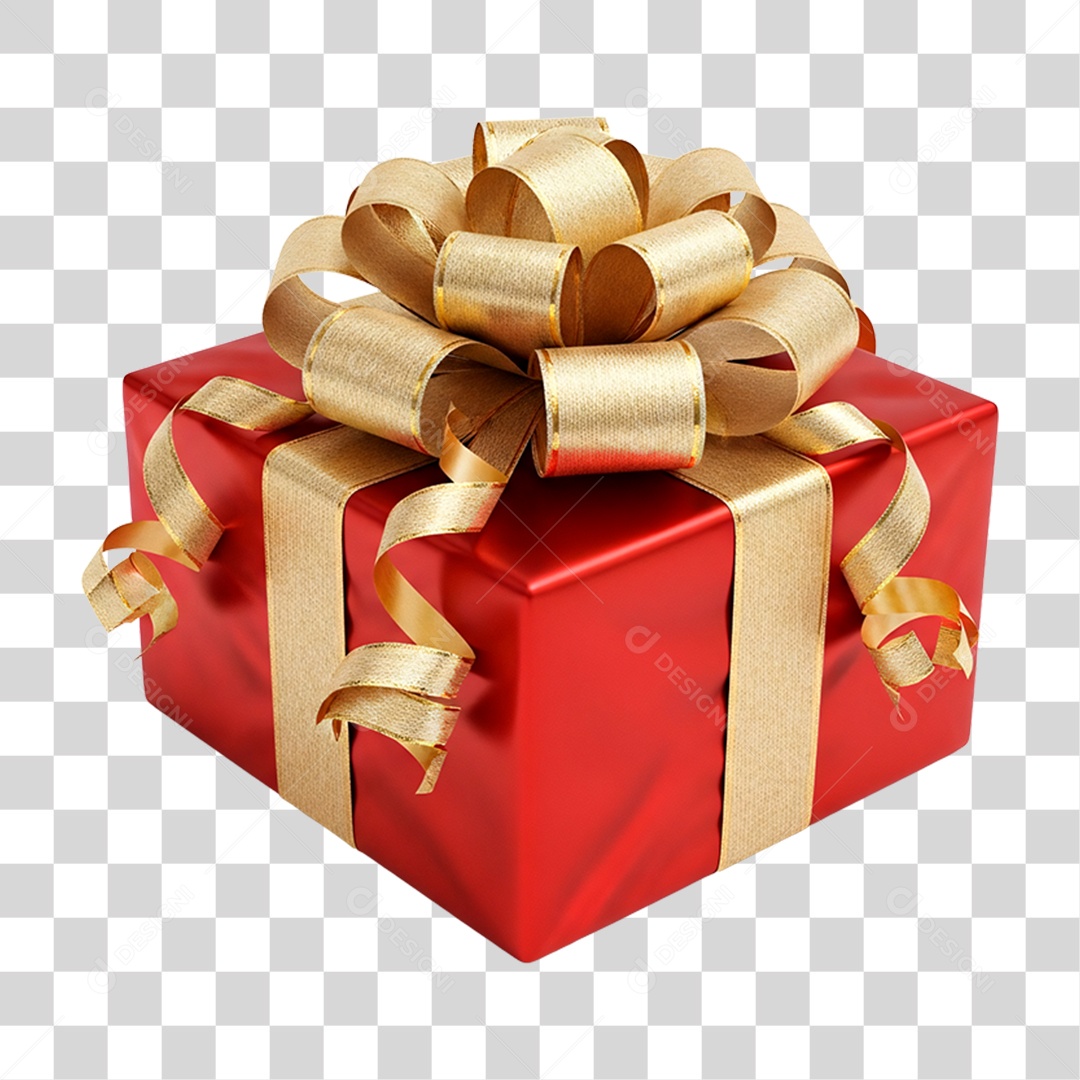 Caixa de Presente PNG Transparente