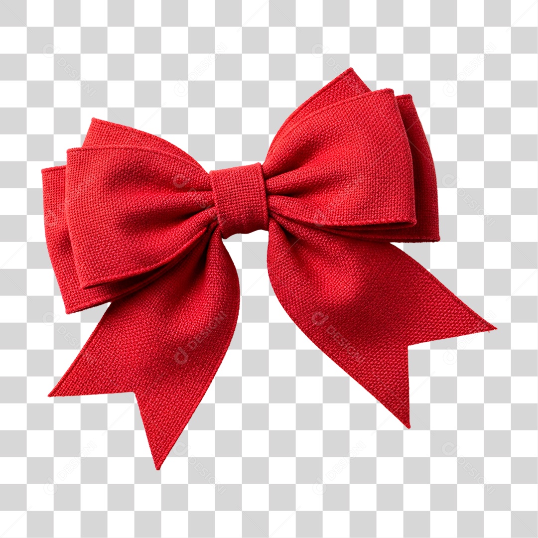 Laço Vermelho PNG Transparente