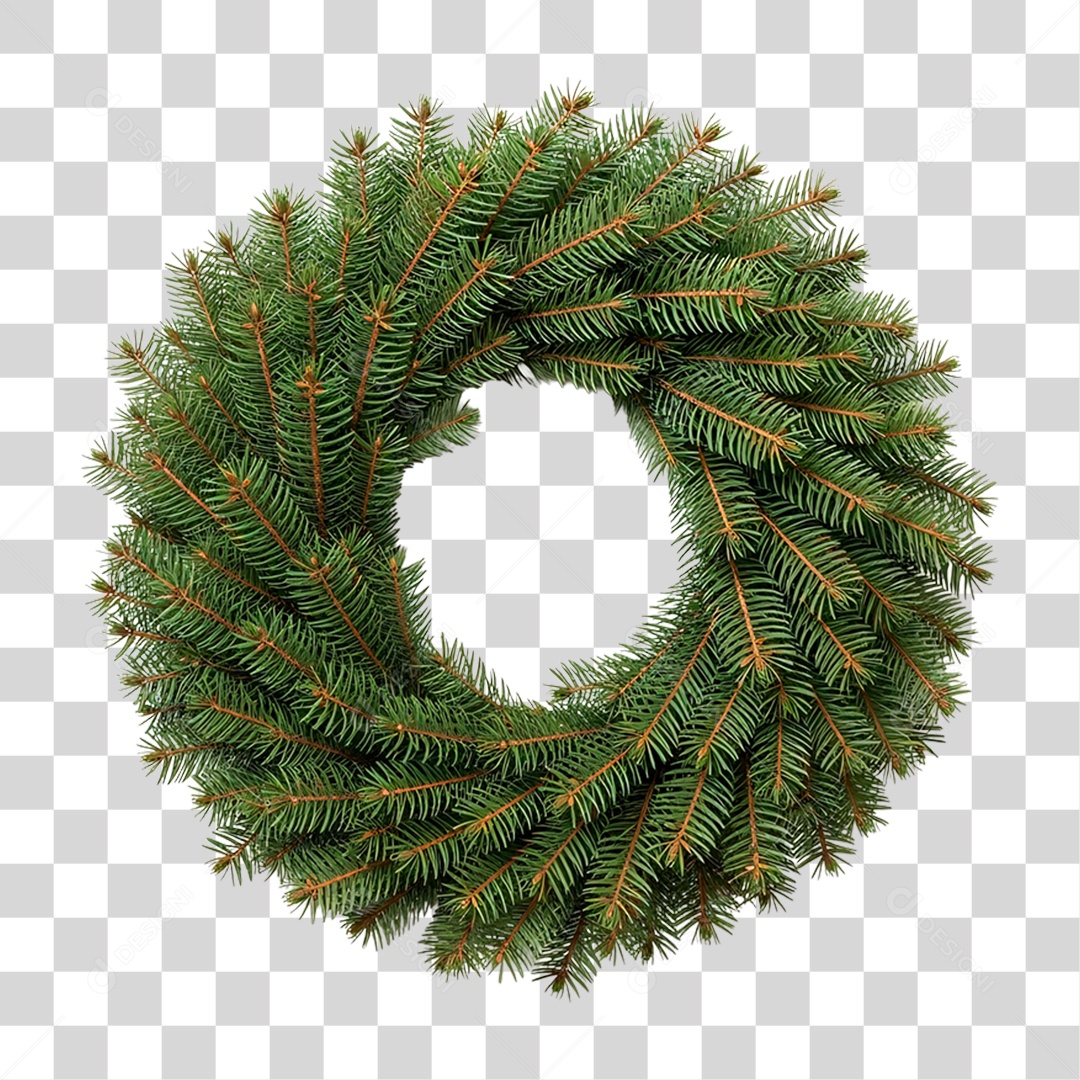 Guirlanda de Natal PNG Transparente