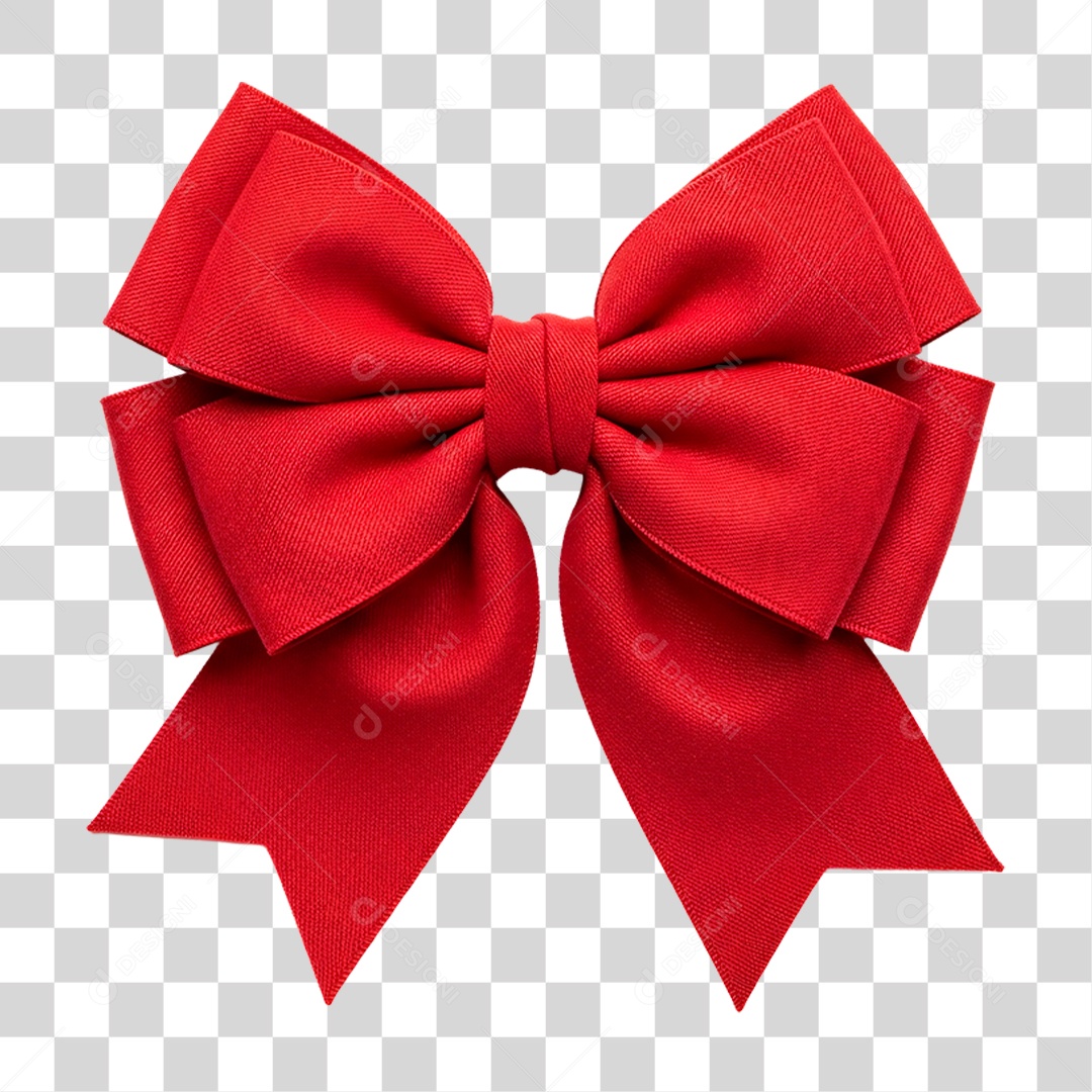 Laço Vermelho PNG Transparente