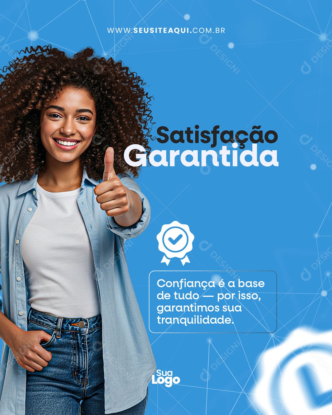 TI Nuvem de Computação Social Media PSD Editável