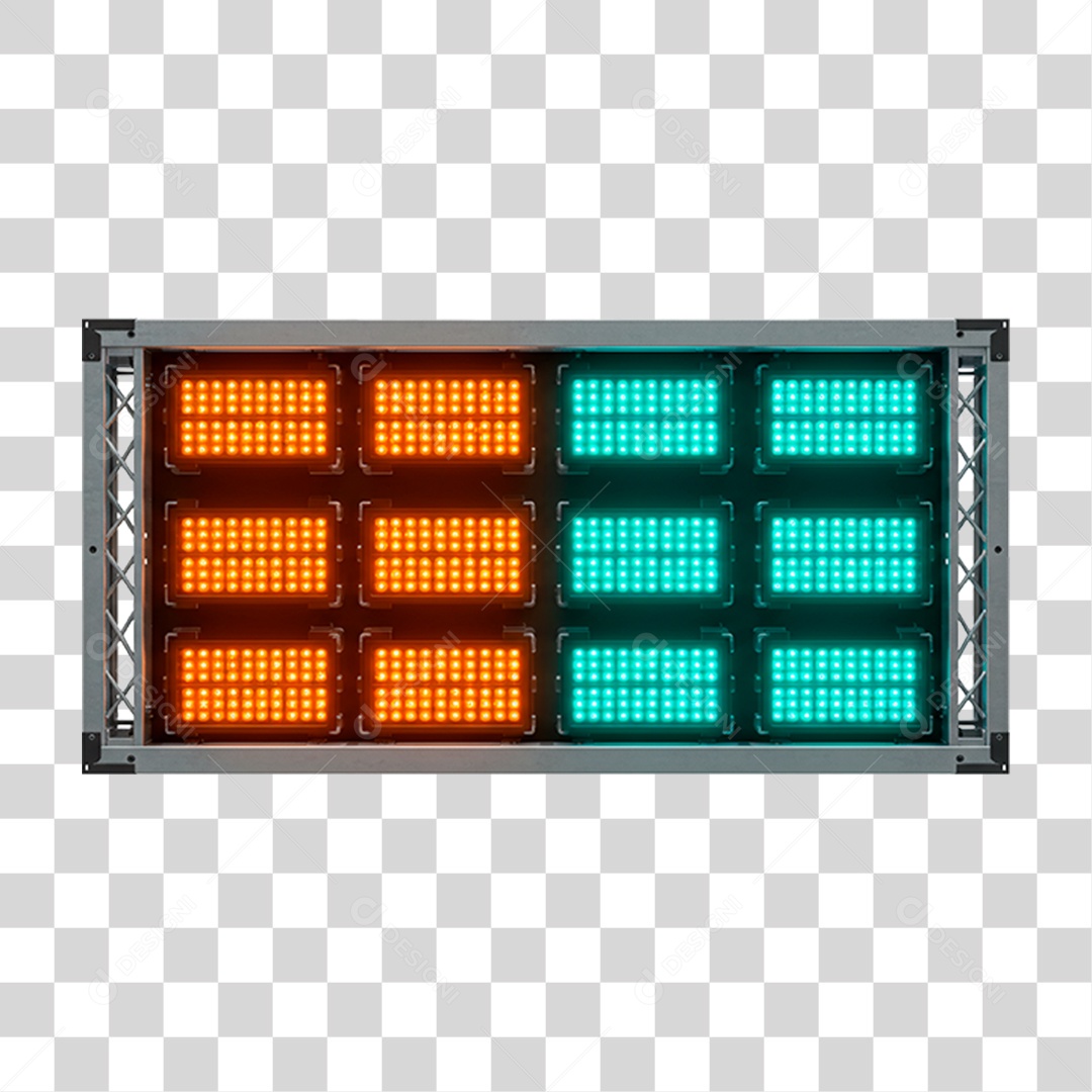 Estrutura de Holofotes PNG Transparente