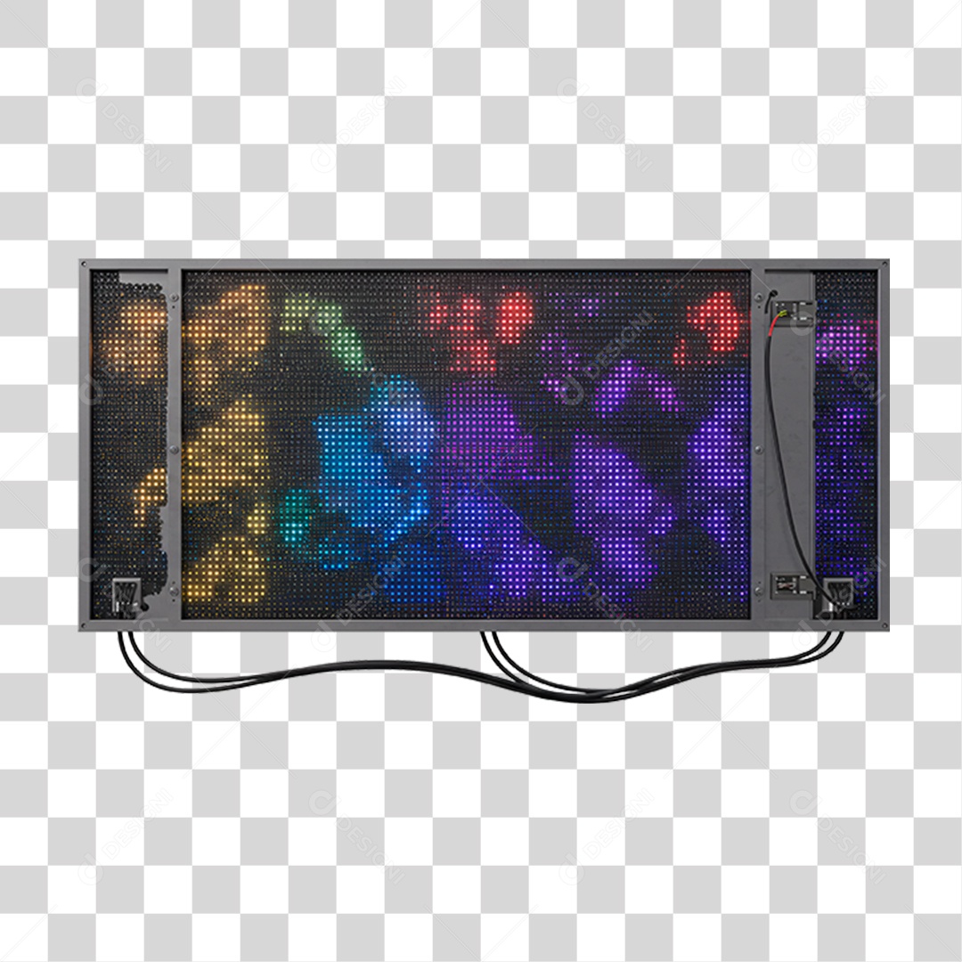 Painel com Led PNG Transparente