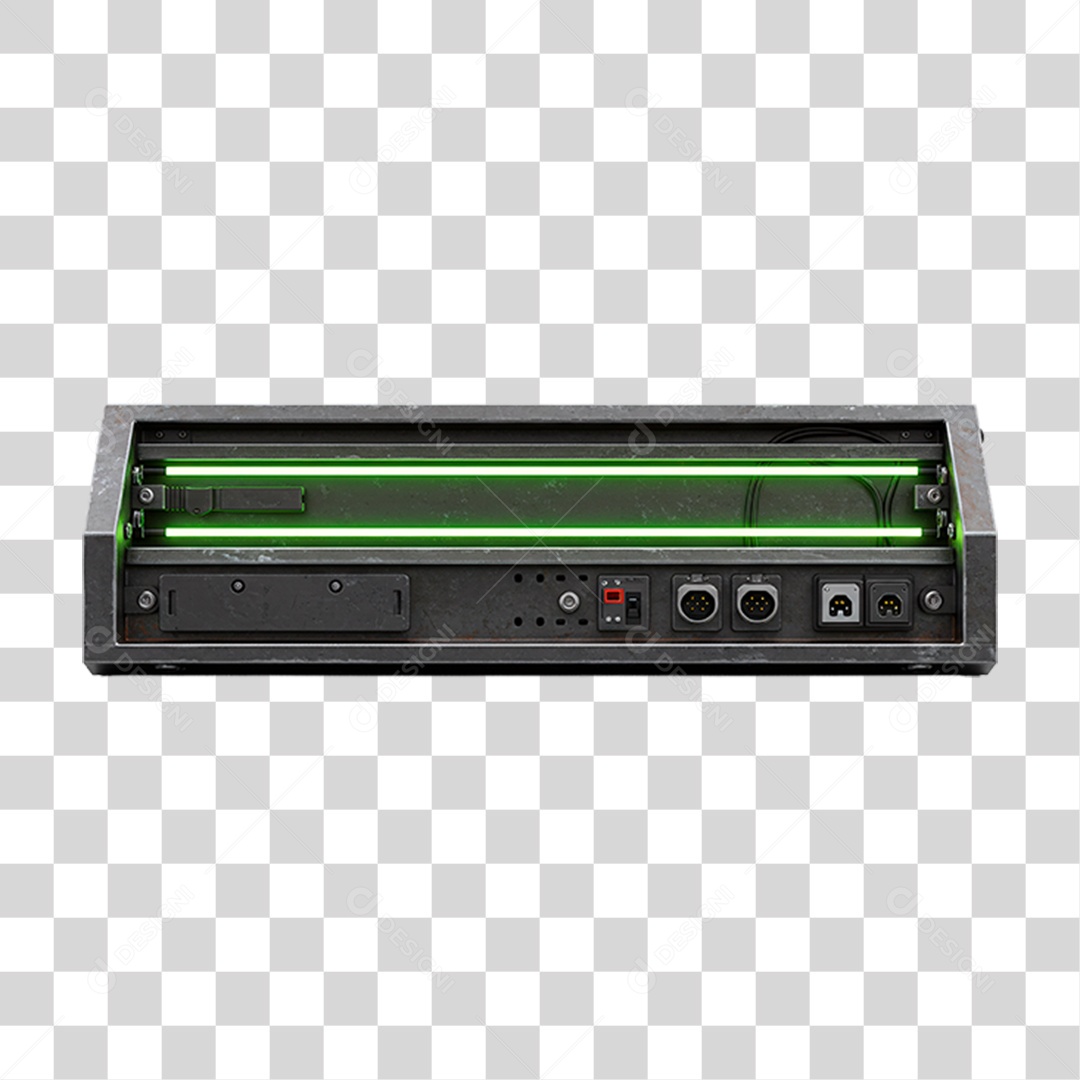 Painel Metálico com Led PNG Transparente