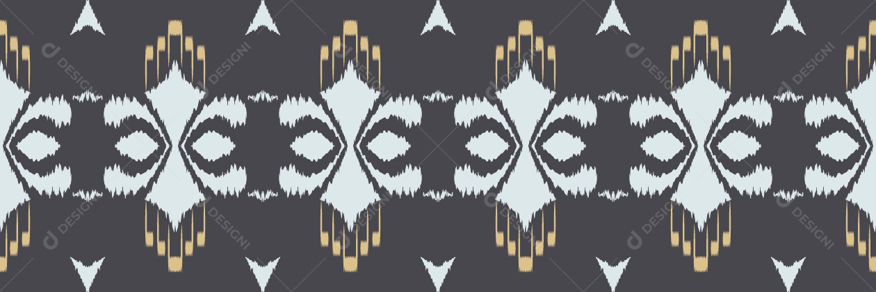 Padrão Tribal Tradicional Ilustração Vetor EPS