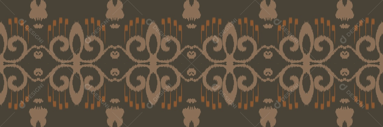 Padrão Tribal Tradicional Ilustração Vetor EPS