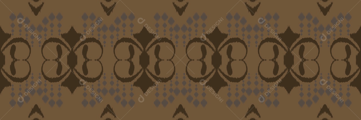 Padrão Tribal Tradicional Ilustração Vetor EPS